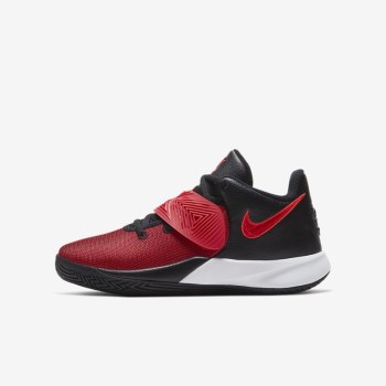 Nike Kyrie Flytrap 3 - Nagyobb Gyerek Kosárlabda Cipő - Fekete/Fehér/Fehér/Piros